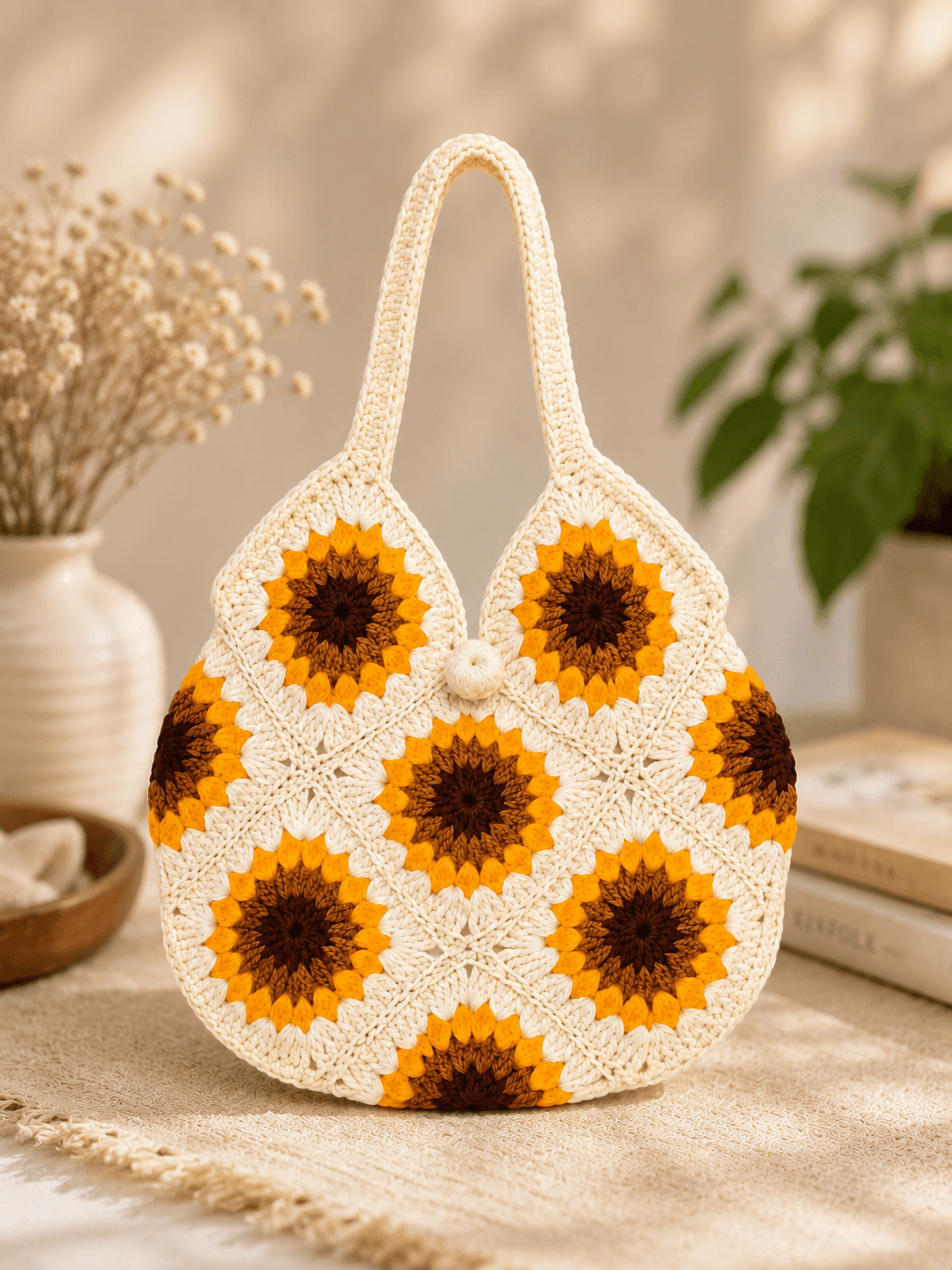 Sunflower tote bag